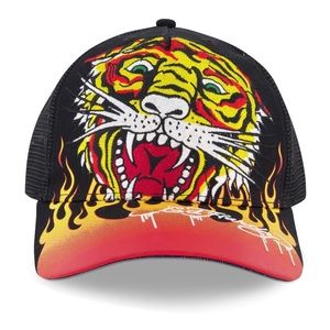 Vintage Black Ed Hardy Trucker